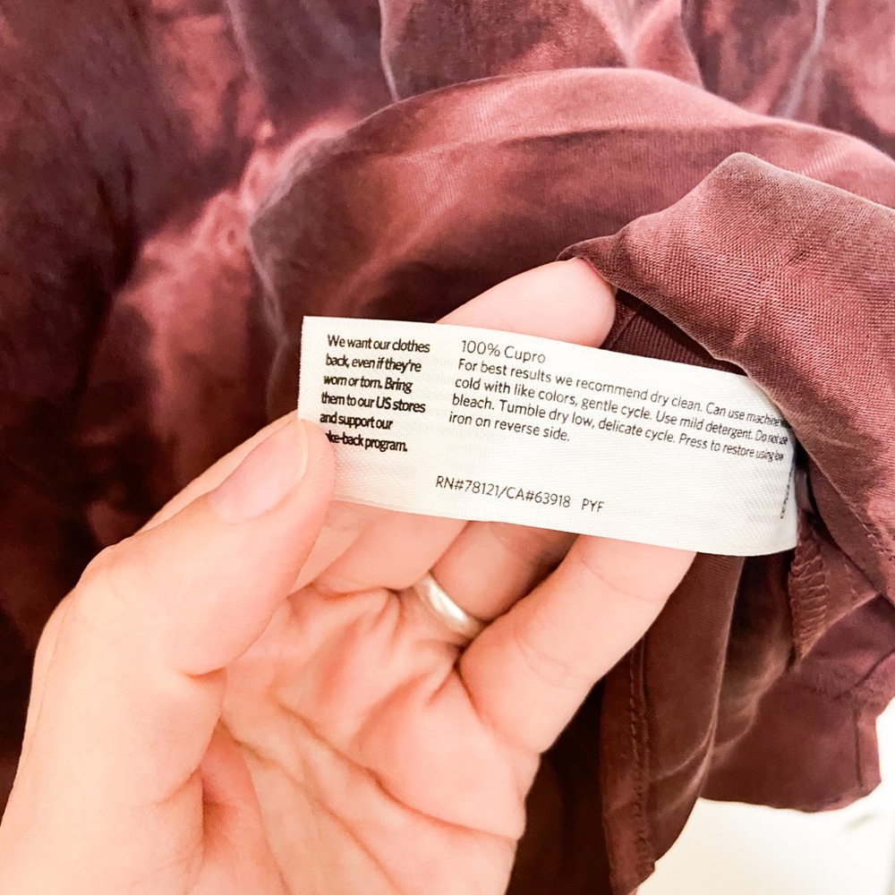 Men's Burgundy Jacket - Picture 5 of 7